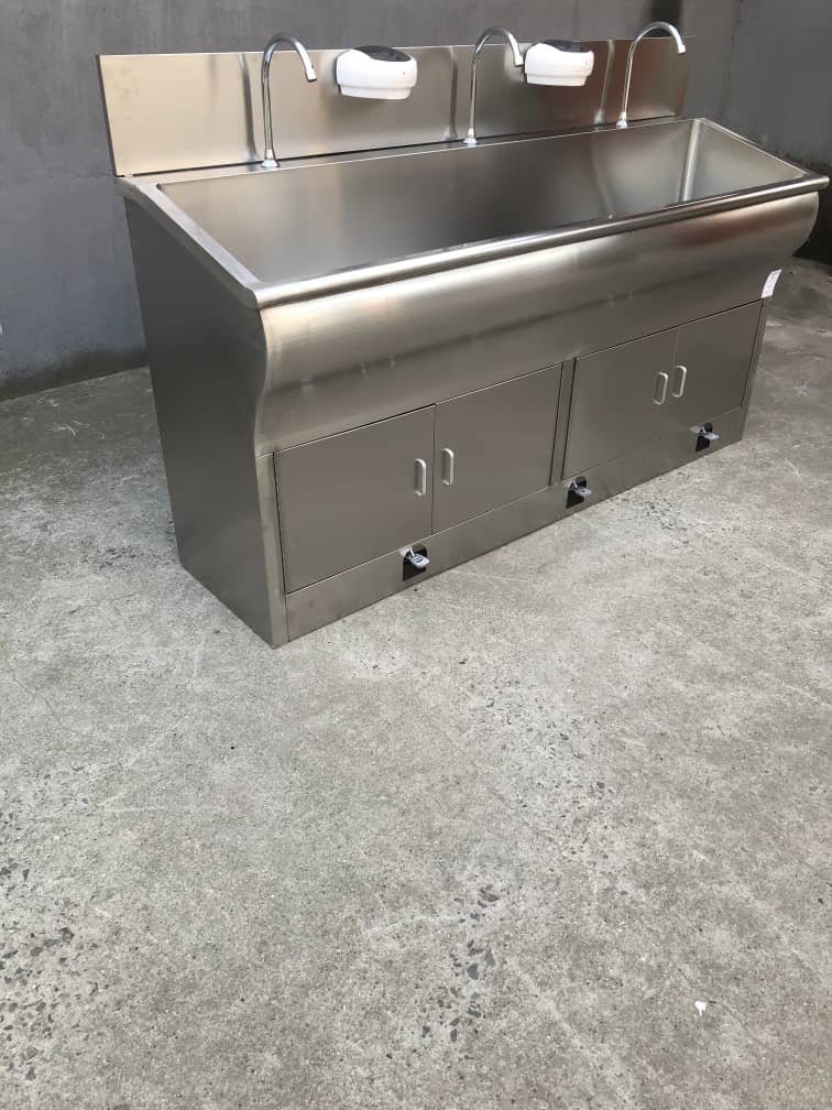 Stainless Steel Surgical Scrub Sink Floor