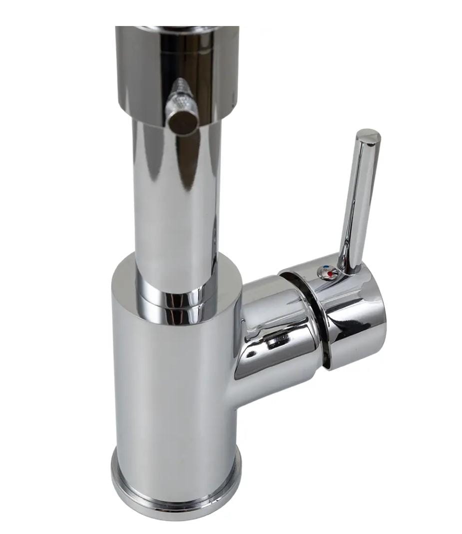 Kitchen Mixer Tap with Pull Out Neck and Trigger Nozzle