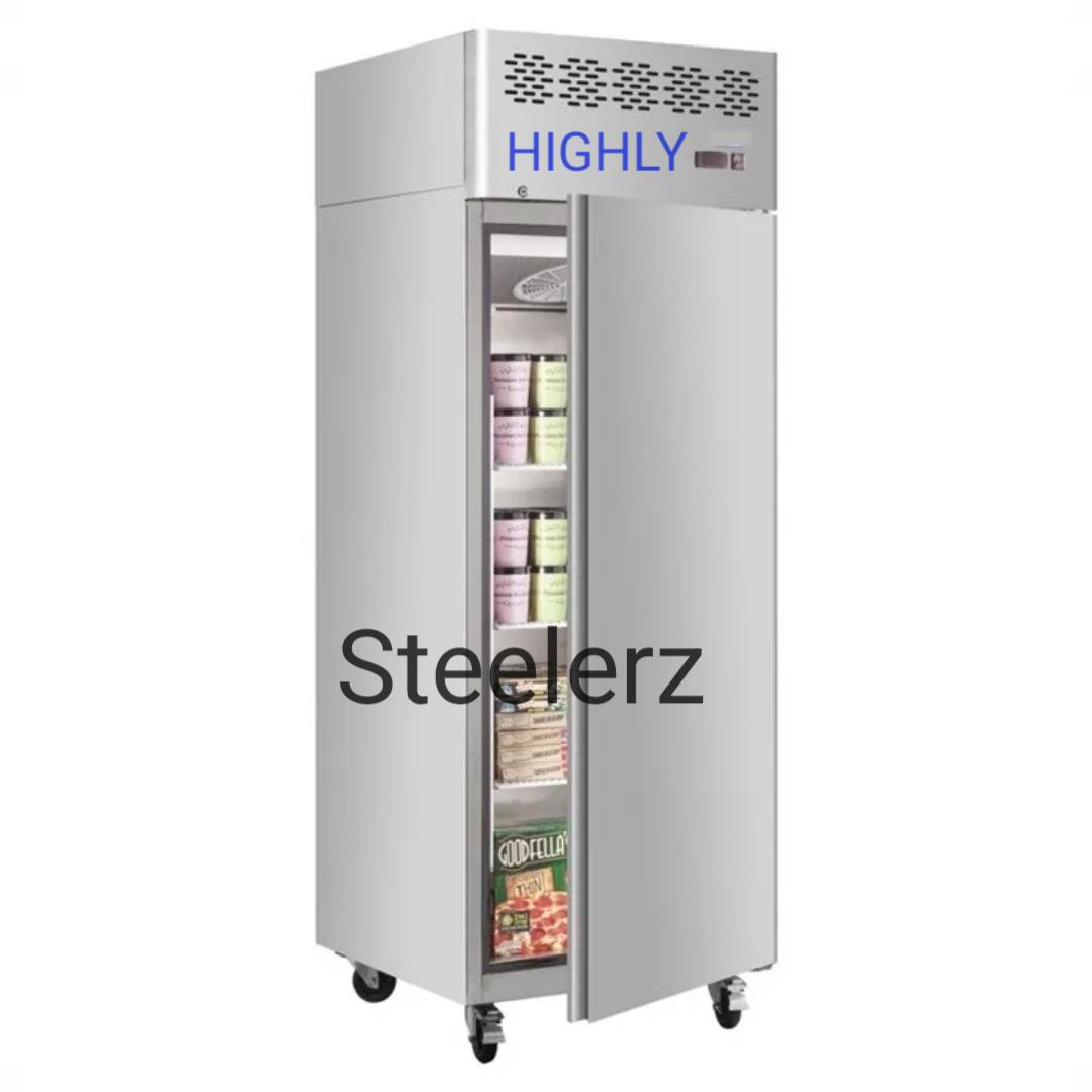 Commercial Upright Freezer PREMIUM – 650L – Stainless Steel – -22 to -18 °C – 1 Door