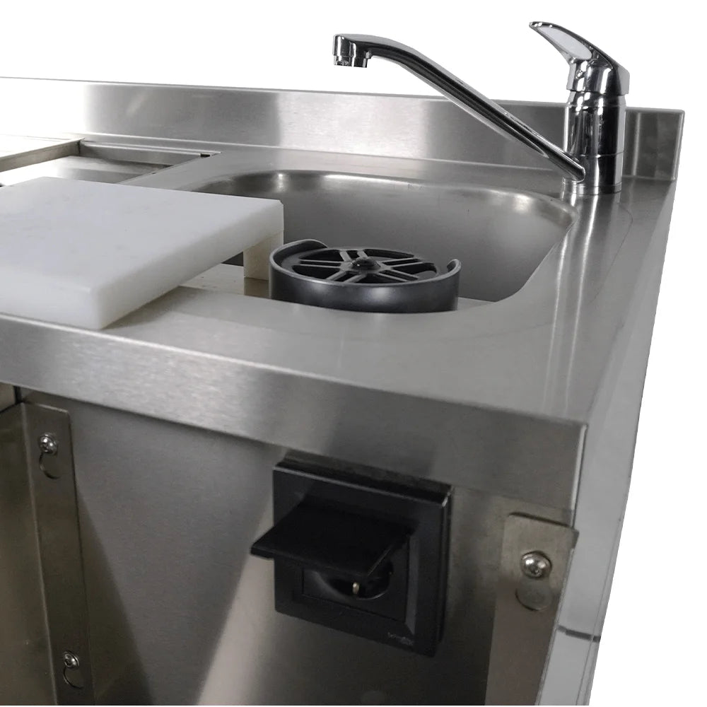 COOLING TABLE 2 DOORS WITH COCKTAIL BAR STATION