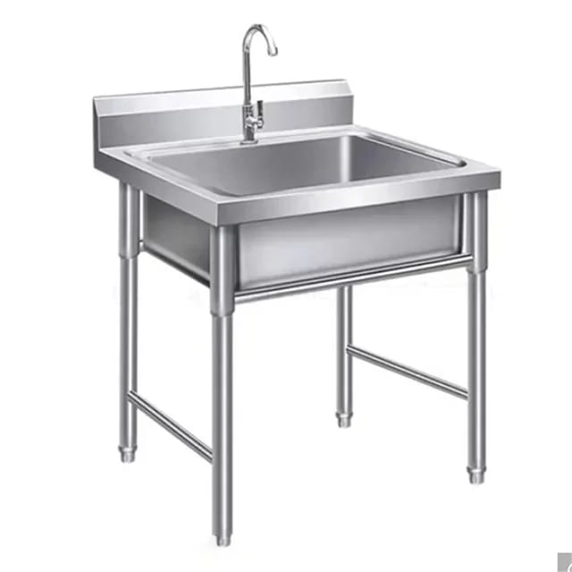 Single Bowl Sink- Hand washing basin- 600mm x 700mm x 900mm High