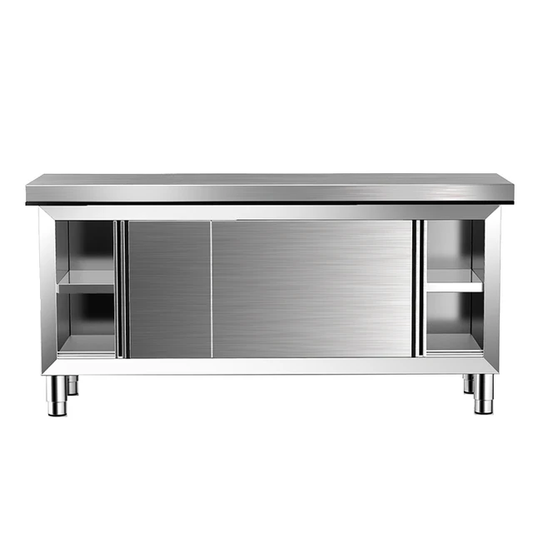 Stainless Steel Cabinets and Services Counters. – Steelerz