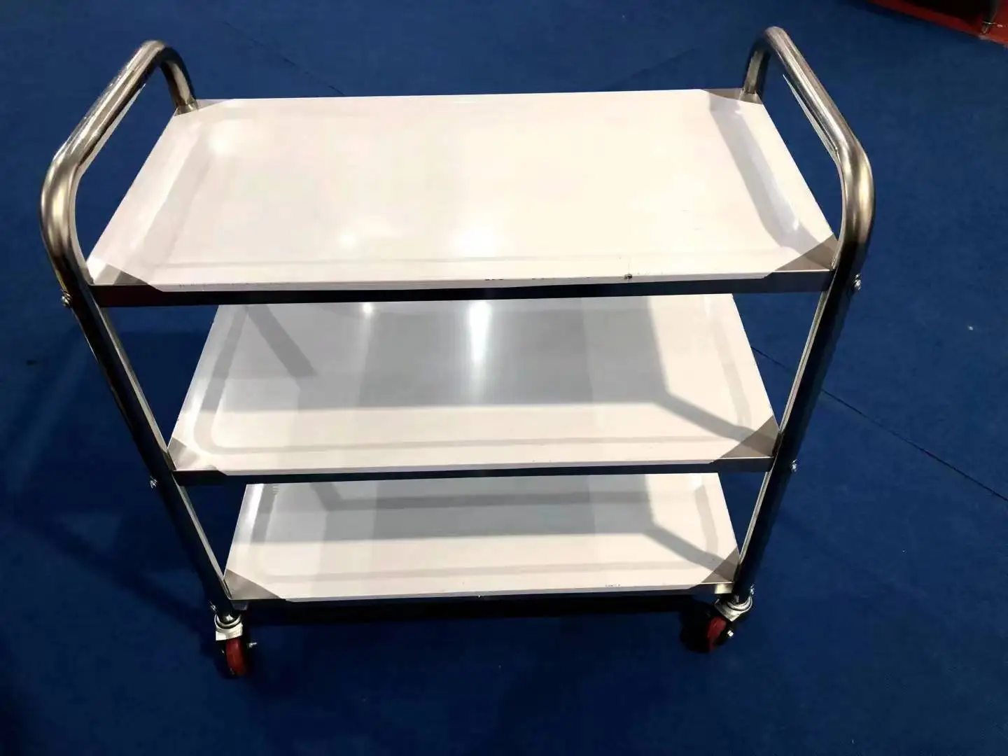 3 Tier Stainless Steel Trolley