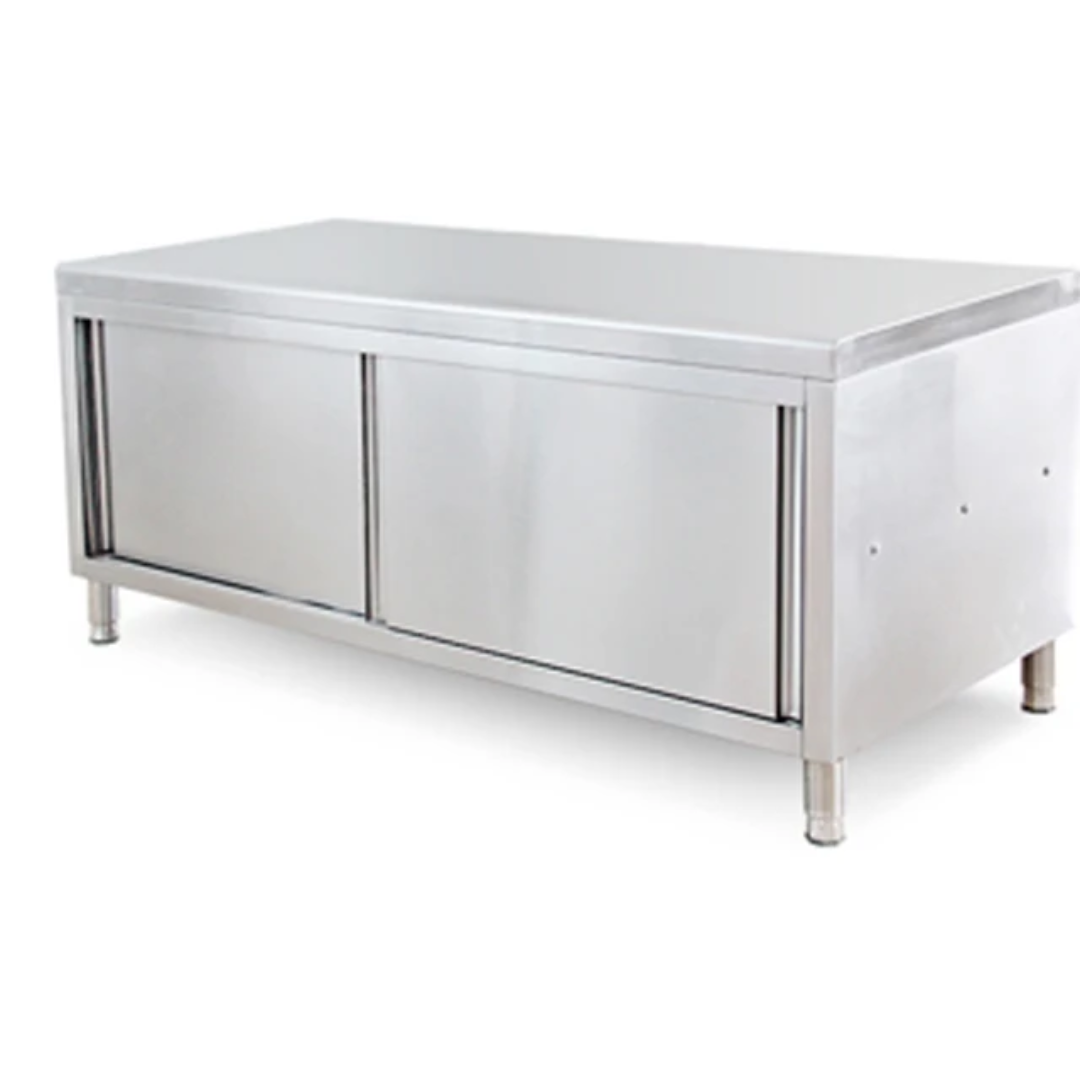 Neutral Service Counters With Doors