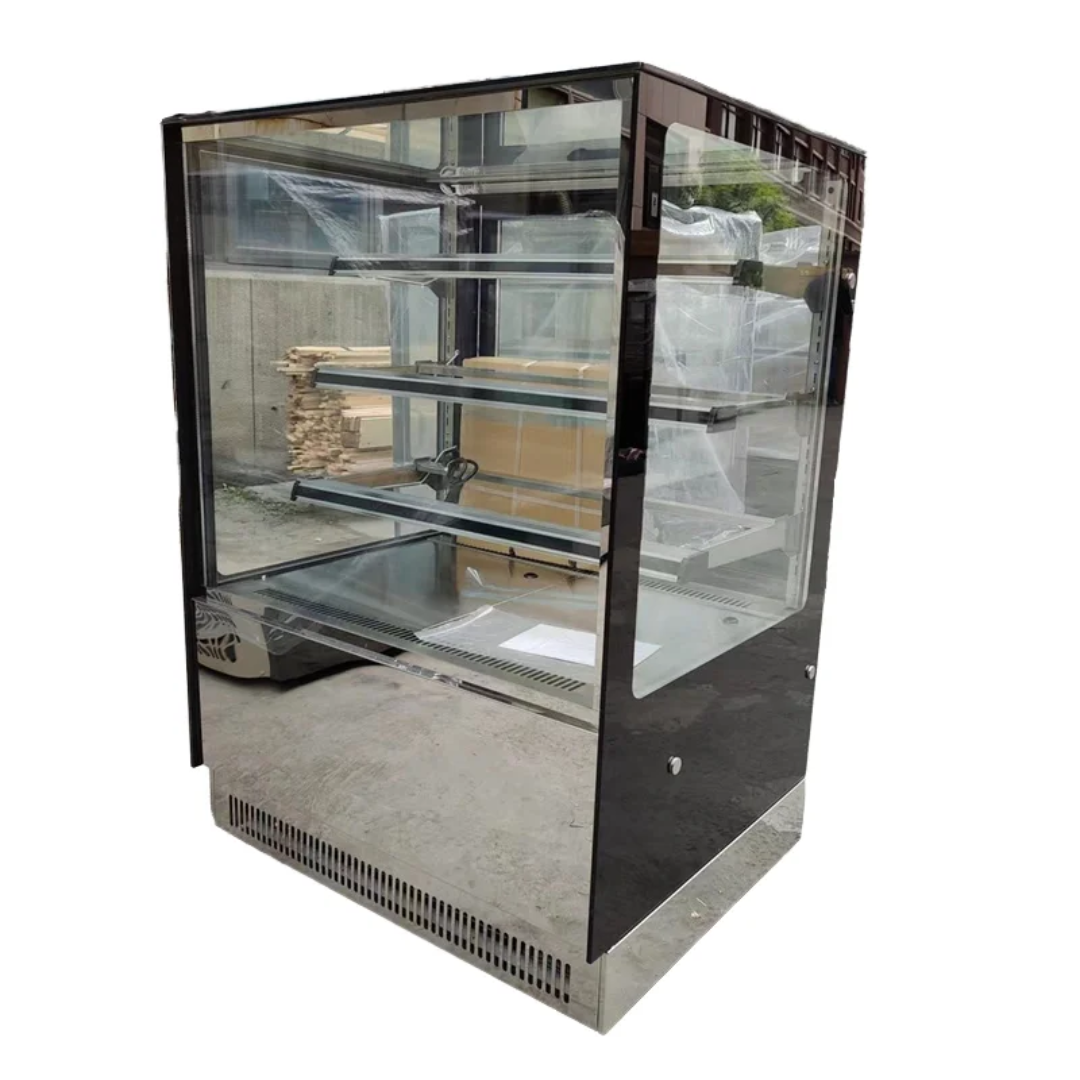 COMMERCIAL HOT PASTRY/CAKE DISPLAY  - STRAIGHT GLASS- 598L - 1500mm - 3 Tier - Stainless Steel (Copy)