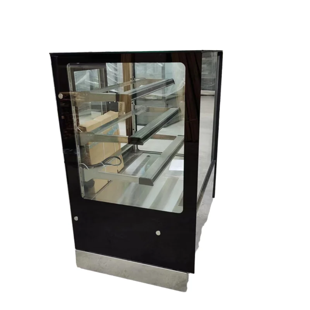 COMMERCIAL HOT PASTRY/CAKE DISPLAY  - STRAIGHT GLASS- 598L - 1500mm - 3 Tier - Stainless Steel (Copy)