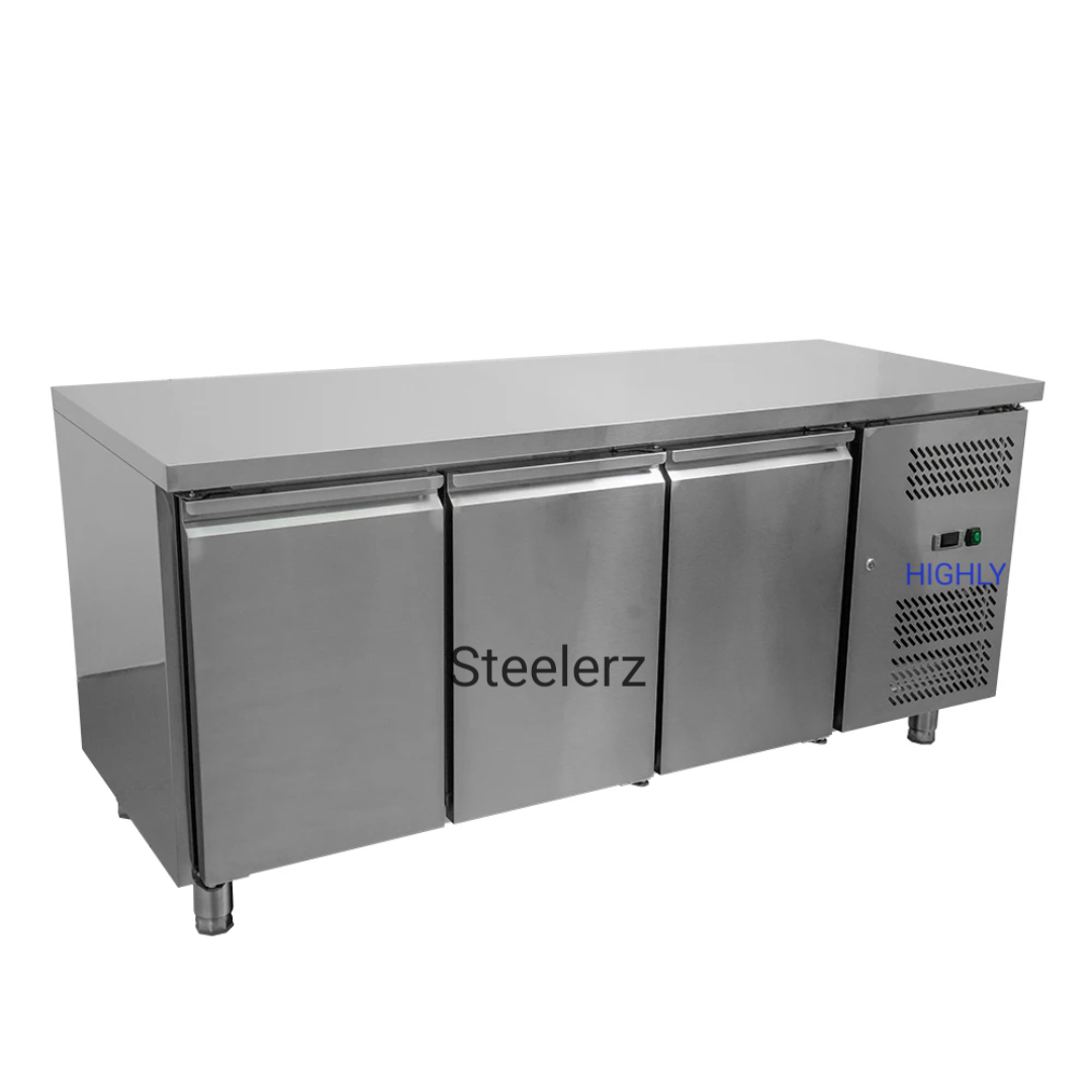 3 Door Commercial Undercounter Refrigerator -1795mm x 700mm x 850mmH