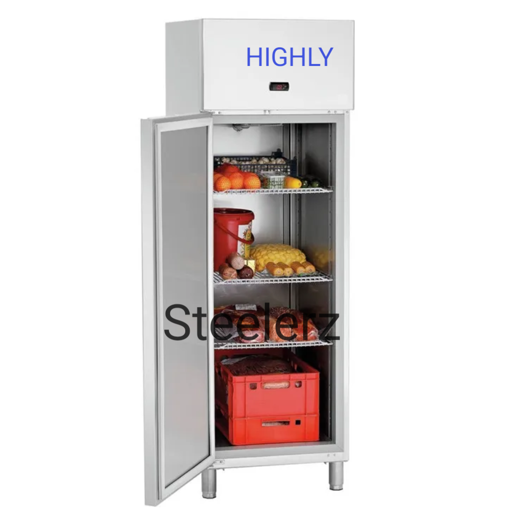 Commercial Upright Freezer PREMIUM – 650L – Stainless Steel – -22 to -18 °C – 1 Door