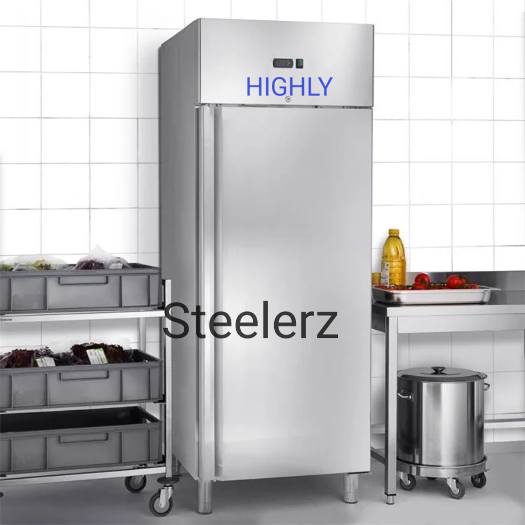Commercial Upright Freezer PREMIUM – 650L – Stainless Steel – -22 to -18 °C – 1 Door