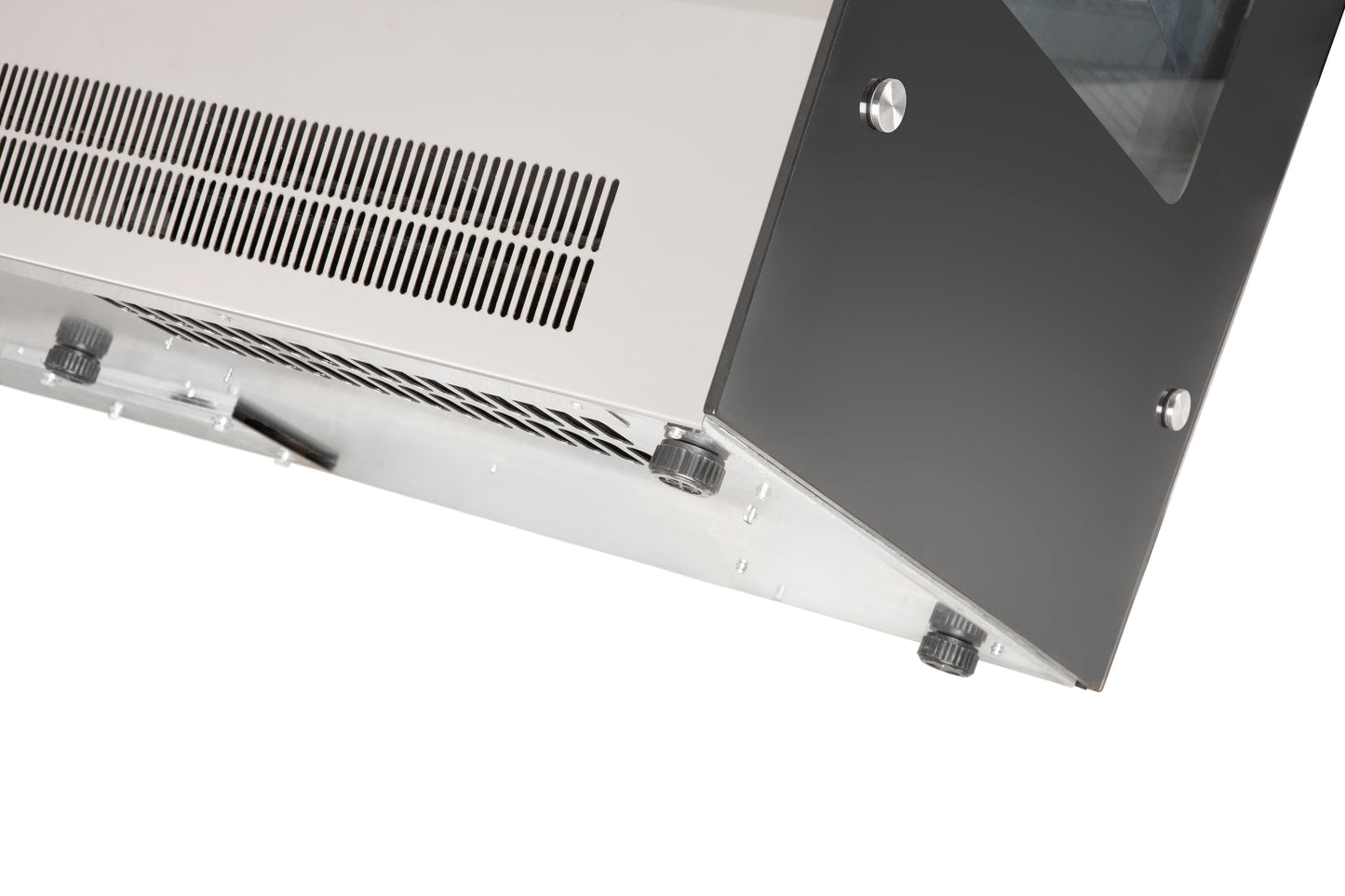 Commercial Countertop Hot Pastry Display Case Pie Warmer – 160 L  - 2 shelves - LED - 1.5 kW - 900mm - Stainless Steel