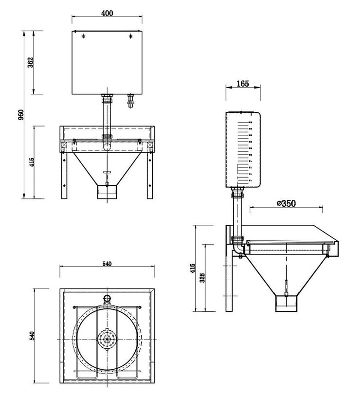 Stainless Steel Medical Slop Hopper – Steelerz