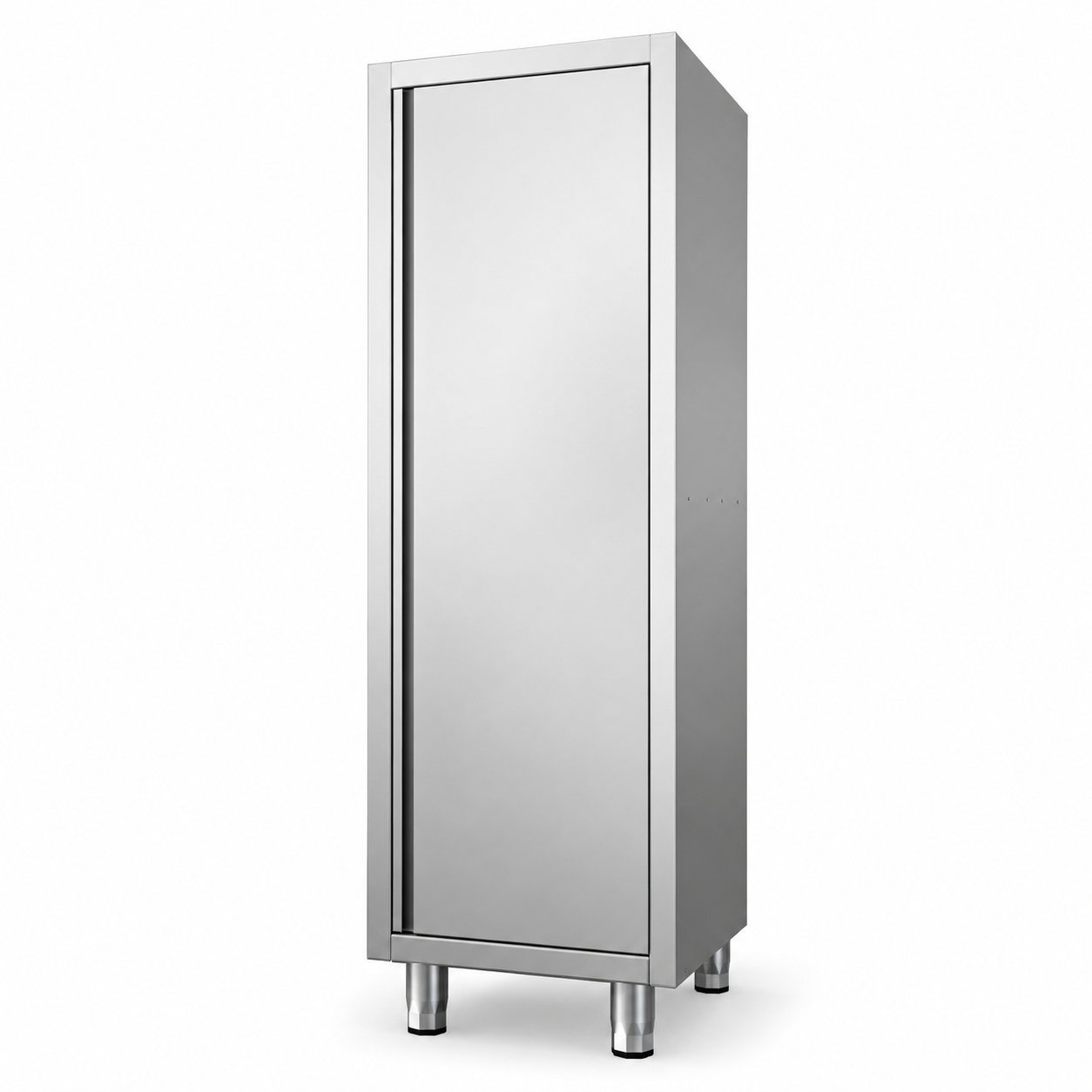 Single Door Stainless Steel Storage Cabinet – 600(W) x 700(D) x 2000(H) mm