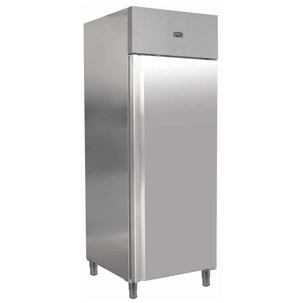 Commercial Upright Freezer PREMIUM – 650L – Stainless Steel – -22 to -18 °C – 1 Door