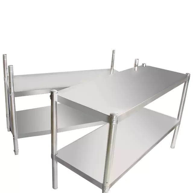 4-Tier Stainless Steel Shelving Unit – Steelerz