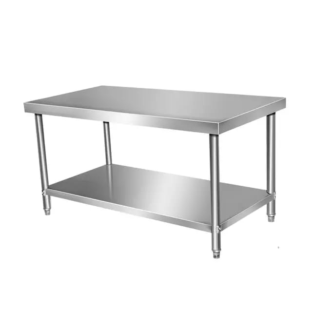 Stainless Steel Plain Top Work Bench